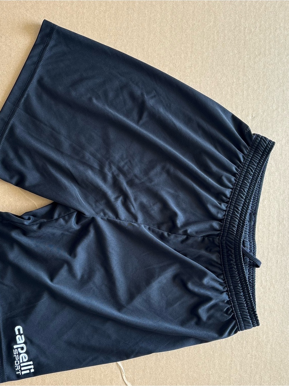Capelli of New York Black Athletic Training Shorts